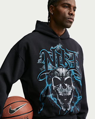 Nike Standard Issue Men's Brushed Pullover Basketball Hoodie. Nike.com